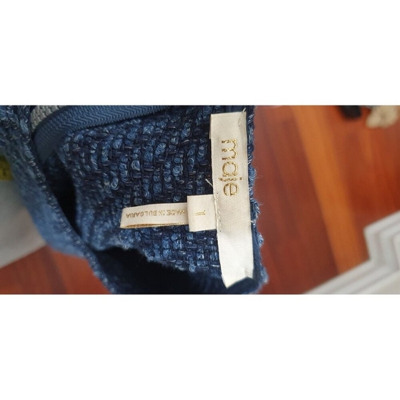 Maje Tweed Mini Rabata Dress Size: 1 - Picture 7 of 12